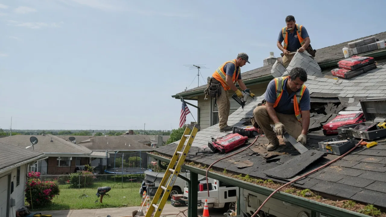 Roof Repair in Manvel, TX near me